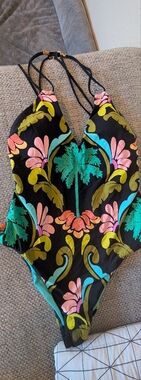 Sunshine 79 Palm Mirage V-Plunge One Piece
